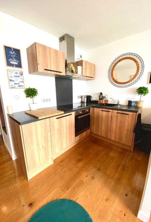 - L'Iroizh - Concarneau - Vue Mer Panoramique - Studio Standing Plage Des Sables Blancs - Parking - Panoramic Sea View - Near Thalassotherapy - Wifi - Exteriör bild