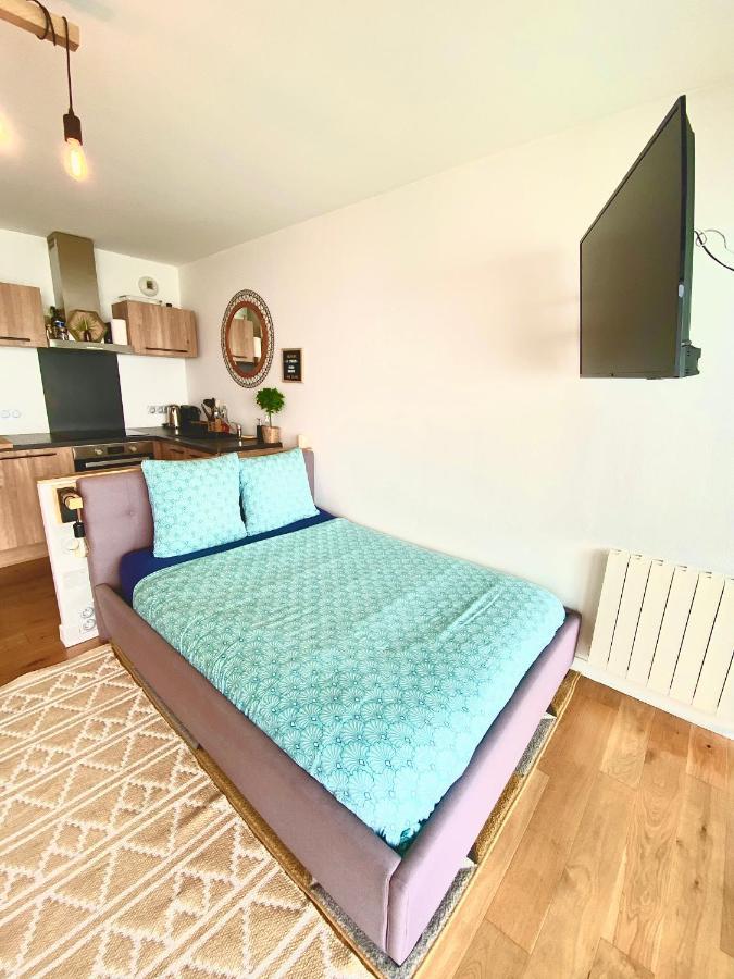 - L'Iroizh - Concarneau - Vue Mer Panoramique - Studio Standing Plage Des Sables Blancs - Parking - Panoramic Sea View - Near Thalassotherapy - Wifi - Exteriör bild