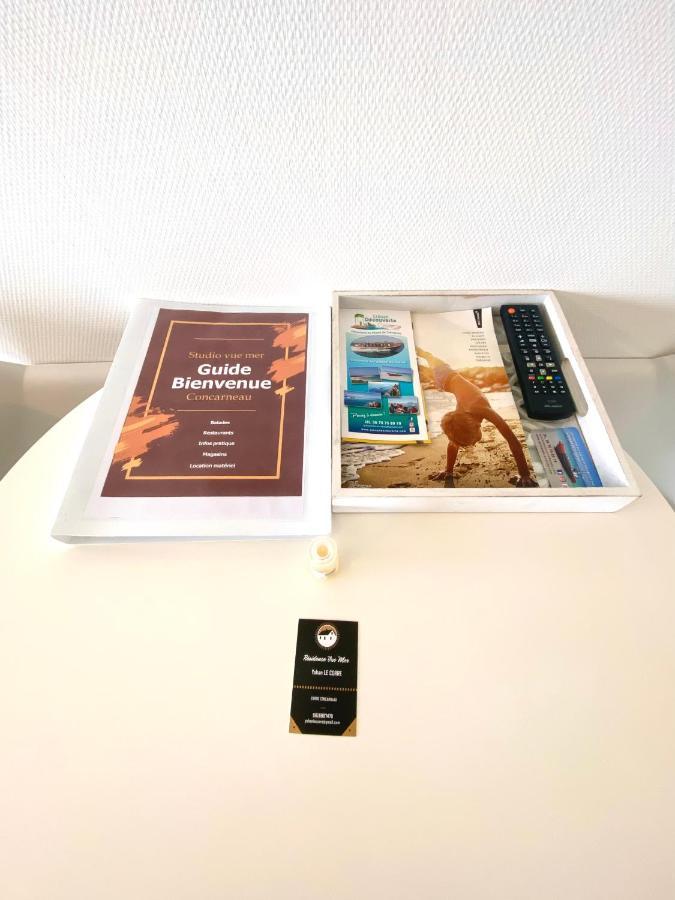 - L'Iroizh - Concarneau - Vue Mer Panoramique - Studio Standing Plage Des Sables Blancs - Parking - Panoramic Sea View - Near Thalassotherapy - Wifi - Exteriör bild
