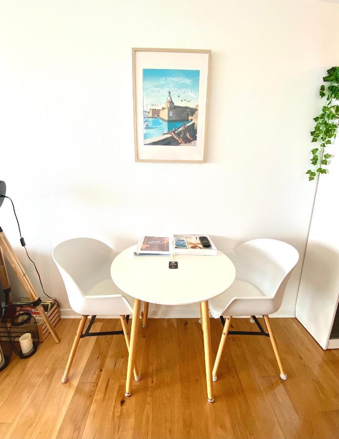 - L'Iroizh - Concarneau - Vue Mer Panoramique - Studio Standing Plage Des Sables Blancs - Parking - Panoramic Sea View - Near Thalassotherapy - Wifi - Exteriör bild