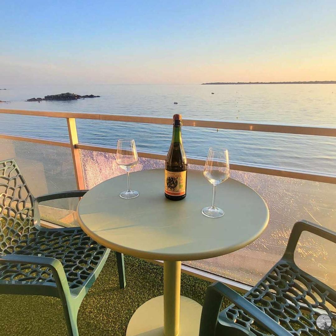 - L'Iroizh - Concarneau - Vue Mer Panoramique - Studio Standing Plage Des Sables Blancs - Parking - Panoramic Sea View - Near Thalassotherapy - Wifi - Exteriör bild