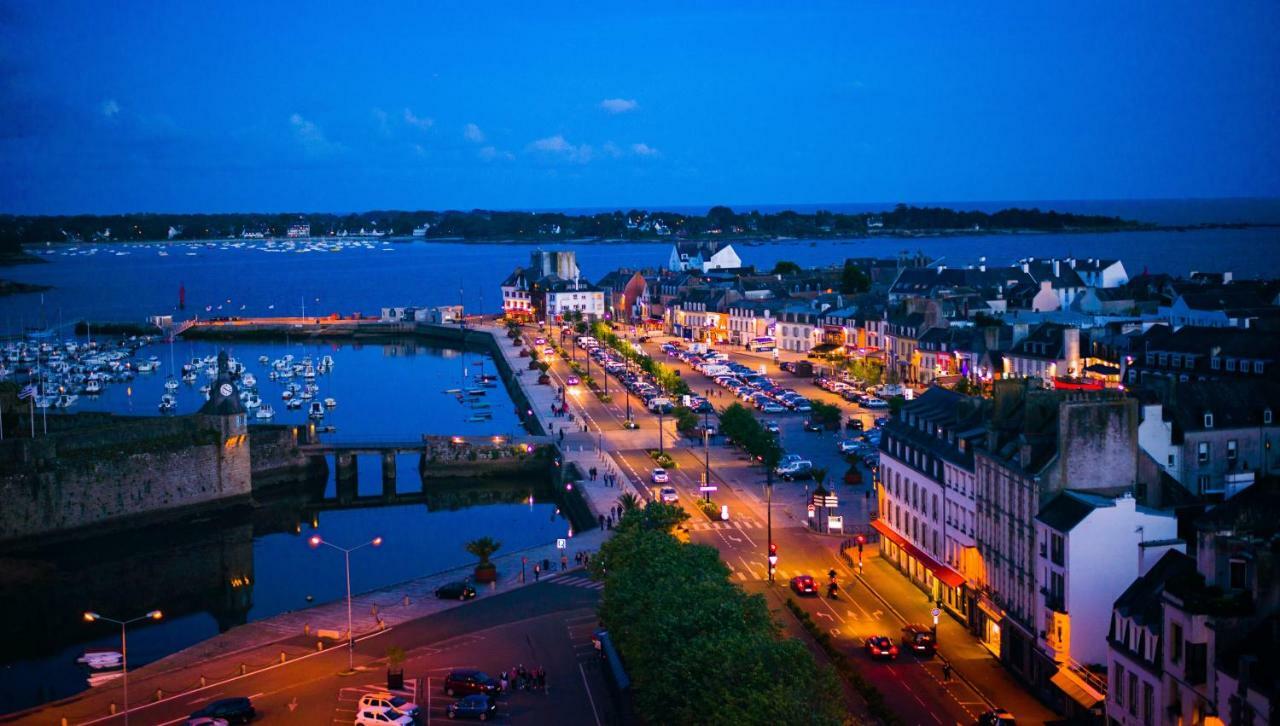 - L'Iroizh - Concarneau - Vue Mer Panoramique - Studio Standing Plage Des Sables Blancs - Parking - Panoramic Sea View - Near Thalassotherapy - Wifi - Exteriör bild